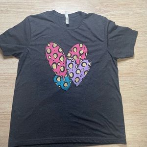 Bella Canvas Heart Tee
